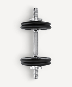 Гантель разборная обрезиненная в коробке DB-716, 6 кг