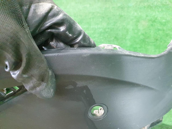 Юбка заднего бампера Mercedes GLE C292 (2015-2019) AMG