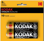 Батарейка LR 3 Kodak Xtralife 2/6xB отрывной (144/576)