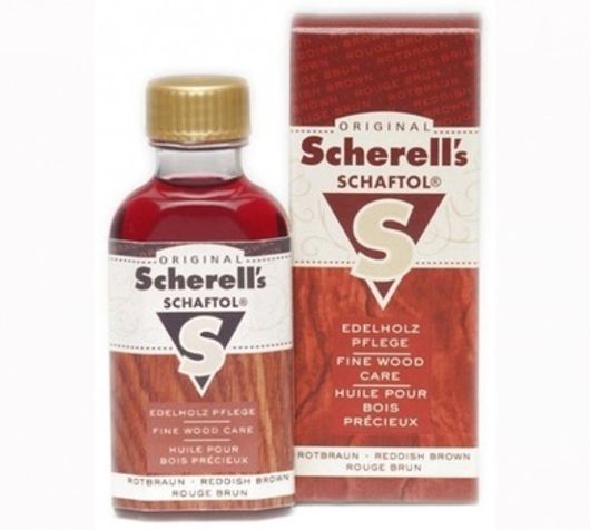 Средство для дерева Scherell's SCHAFTOL Rotbraun (красно-коричневое) 50 мл