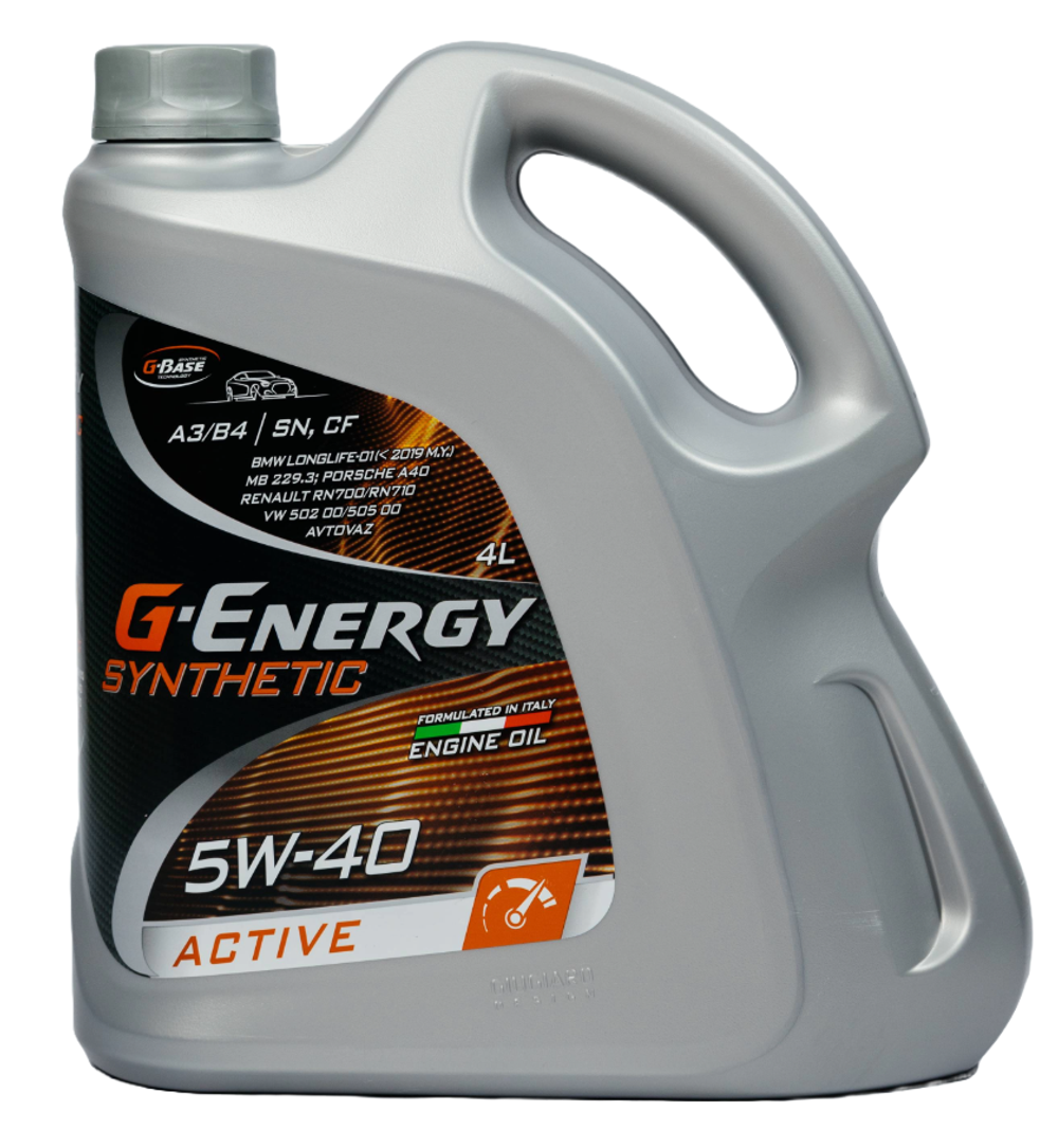 G-Energy Synthetic Active 5w40 4л