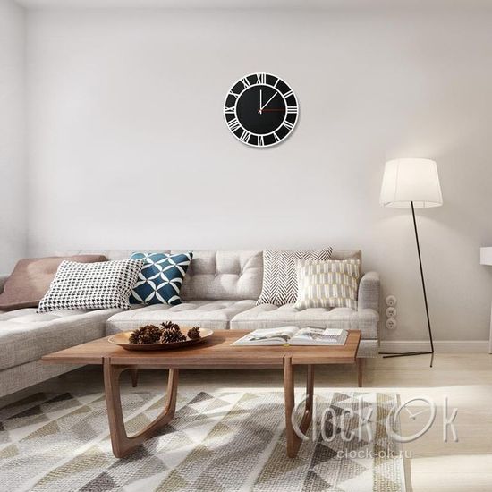 Настенные часы Скелетон 3D