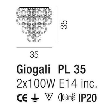 Vistosi Giogali PL 35 pendant light