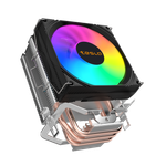 Кулер для CPU TESLA SHADOW 903, 1х92мм, 600-1800rpm, 4-pin, Al+Cu, серебристый-черный-белый/FRGB, 52CFM, 23дБ, 3-PIPE(прямой контакт), TDP 130Вт, INTEL 1700/1200/115x/775/1366, AMD AM5/AM4/AM3(+)/AM2(+)/FM2(+)/FM1/754/940/939 (TSL-903PWM-FRGB)