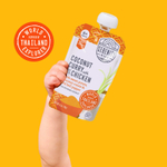 Serenity Kids, карри с кокосом и курицей, выращенной в естественных условиях, для детей от 6 месяцев, 99 г (3,5 унции)