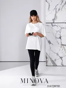 Футболка 701-молочный Minova