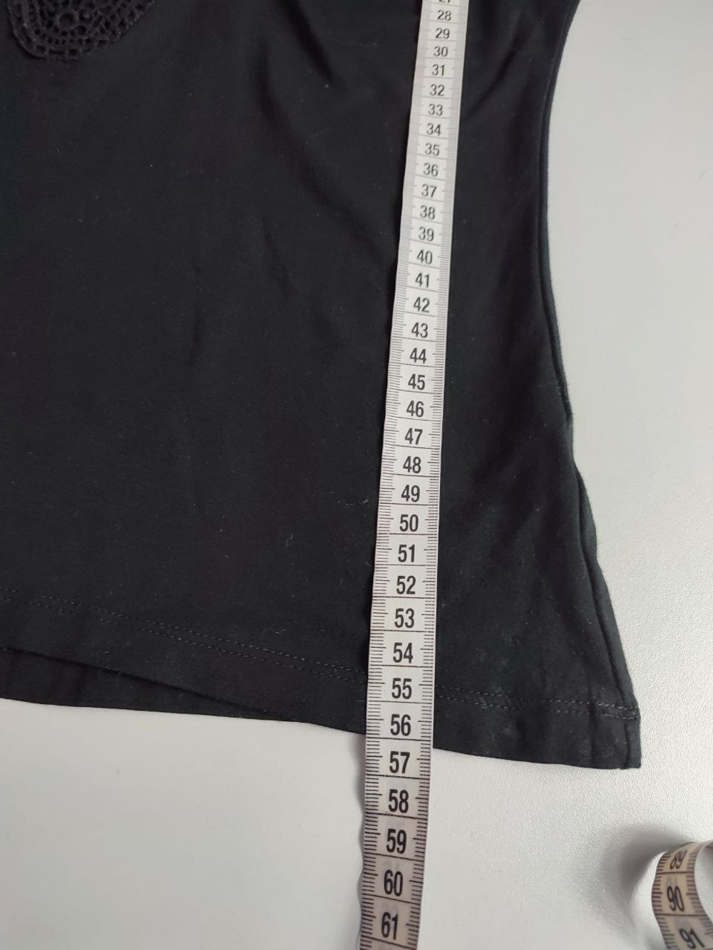 Футболка из хлопка с красивым узором 44 размер