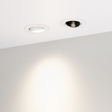 Светильник Downlight 8W 4000K 033658 белый MS-FORECAST-BUILT-TURN-R82-8W Day4000 Arlight