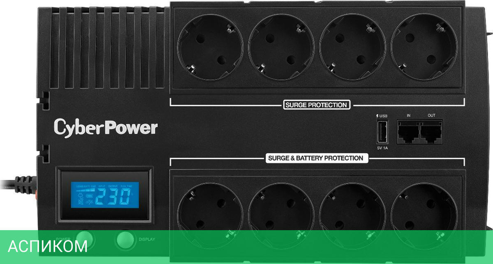 Источник бесперебойного питания CyberPower BRICs LCD (BR1200ELCD)