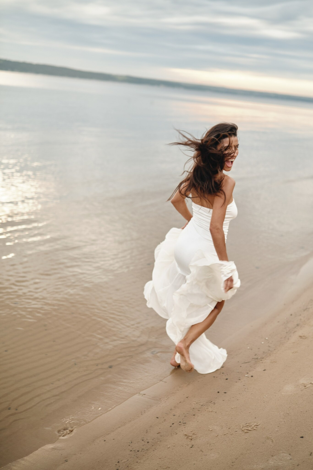 Платье с клиньями