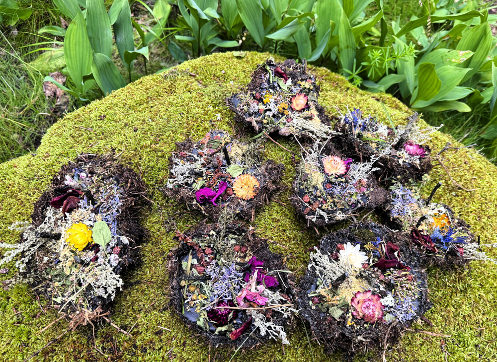 Земляная Свеча. Средняя Черная. Материализация. Очищение и Гармония + ПОДАРОК