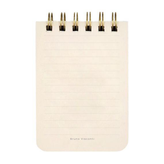 Bloknot \ Блокнот \ Notebook Блокнот на гребне «Cute Journal» A7, BV, 100 л. "Флора. Симметричная флора", линейка