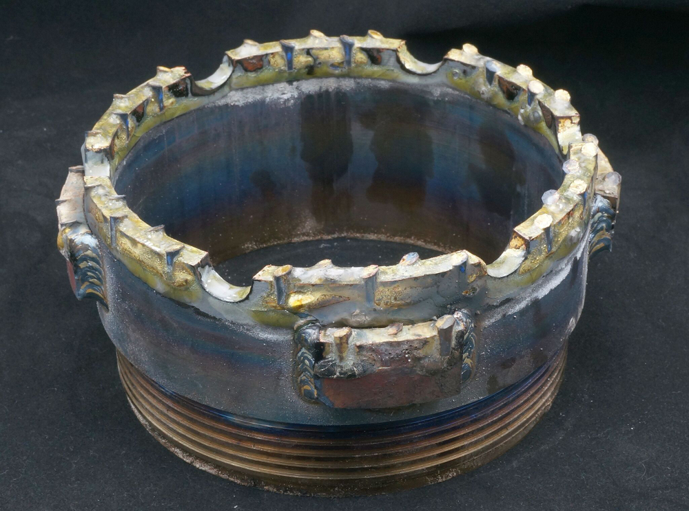 Коронка твердосплавная КТ-2, D=(151)(с расширителями 4 шт.)