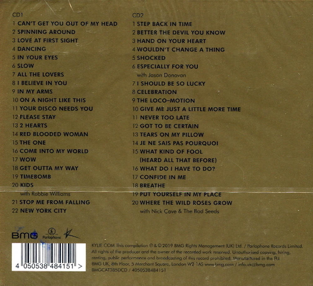 Kylie Minogue / Step Back In Time: The Definitive Collection (2CD)