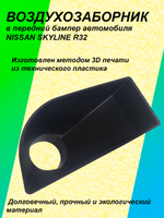 Воздухозаборник в передний бампер автомобиля Nissan Skyline R32