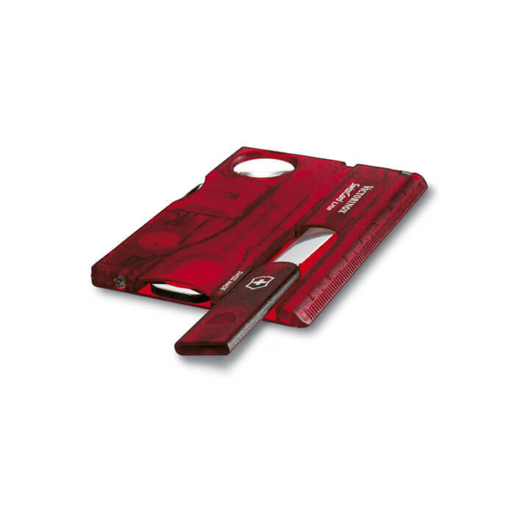 Швейцарская карточка Victorinox SwissCard, красная