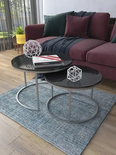 Комплект журнальных столов Акцент - СЧГ - МДФ в ПВХ