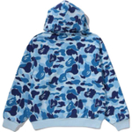 A Bathing Ape Bathing Ape Abc Camo Sweatshirts Cardigan Moderate No Fleece Lined Regular Zip Closure 0zxswm305821q синий