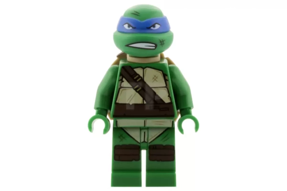 Минифигурка LEGO tnt024 Леонардо (Зубы)
