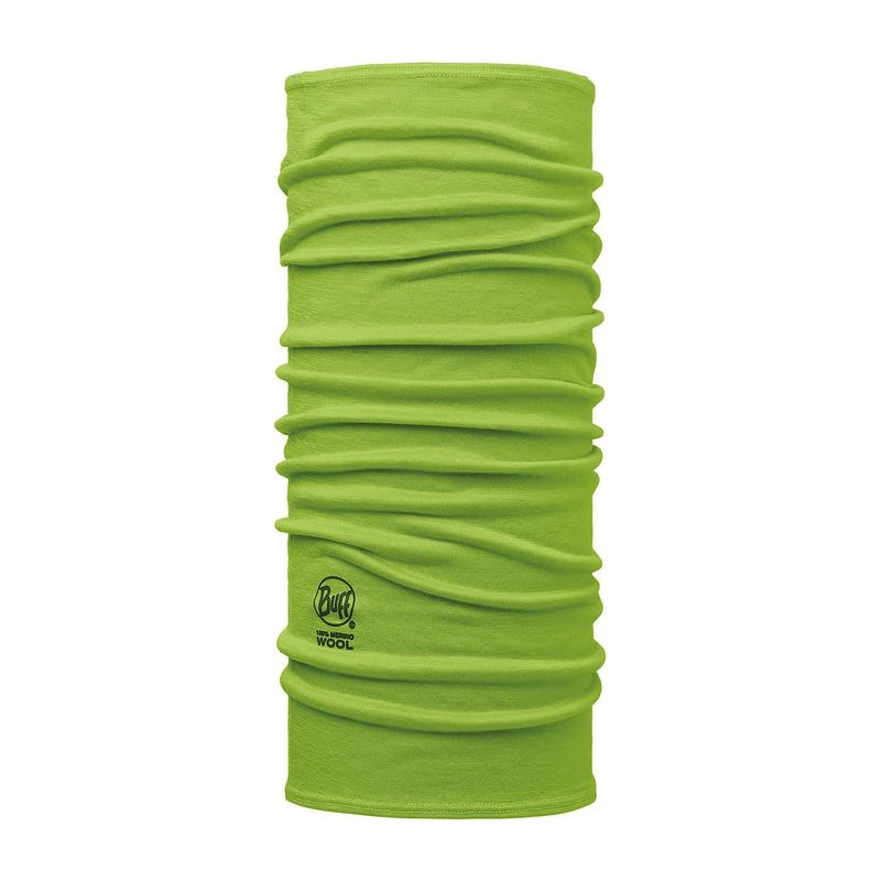Шарф-труба шерстяной детский Buff Solid Lime Фото 1