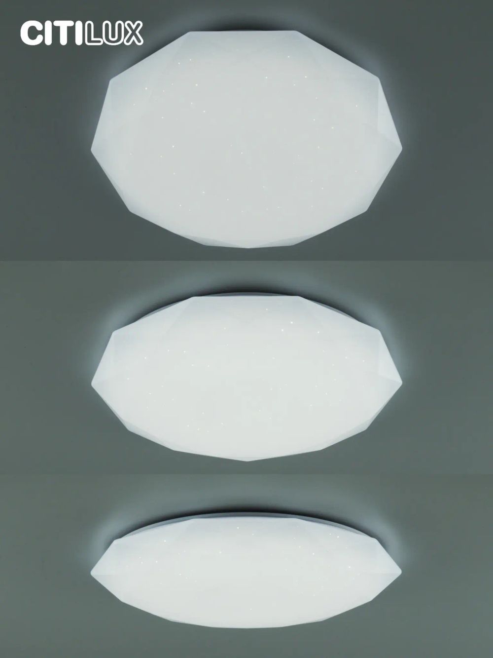 Citilux Астрон CL733900G RGB Люстра светодиодная с пультом