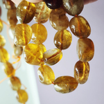 Цитрин природный, галтовка р-р 12-15мм, штучно
