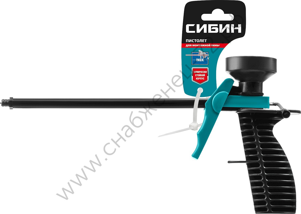 СИБИН Пластиковый пистолет для монтажной пены (06875)