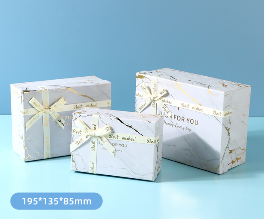 Коробка подарочная Golden Marble S