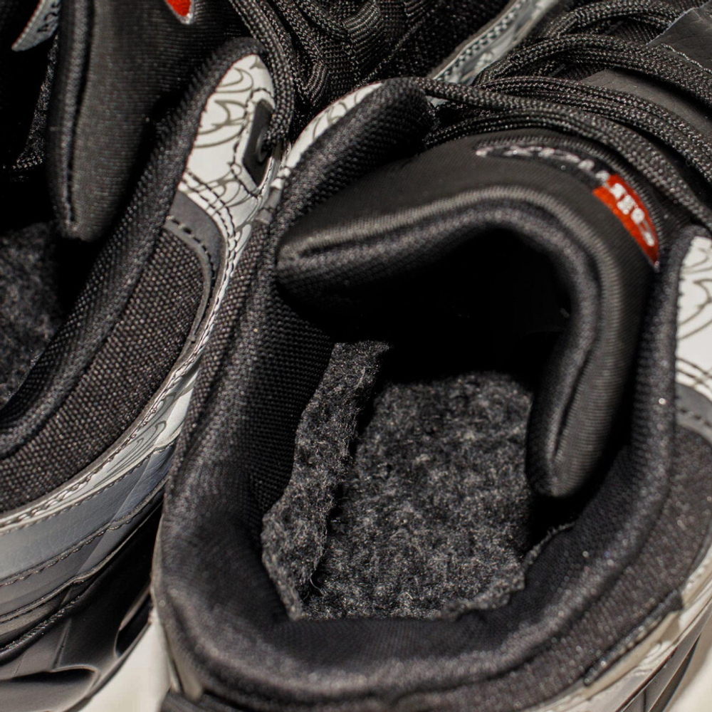 кроссовки Nike Air Max 95 Grey Black / Red Swoosh Winter