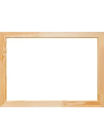 Деревянная рама 65x85 для картин на подрамнике сеч. 60x18