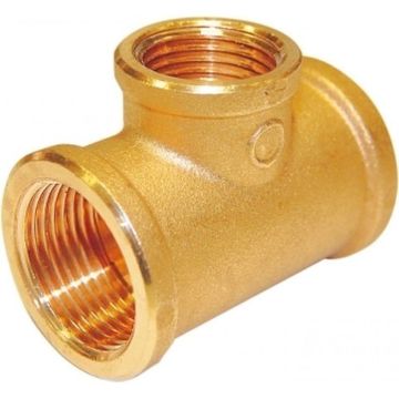 Тройник перех. 1"в-1/2"в-1"в латунь