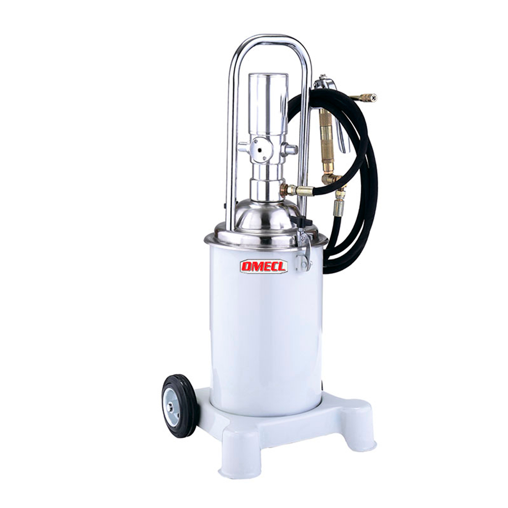 Установка для подачи консистентных смазок с пневматическим приводом 13 кг