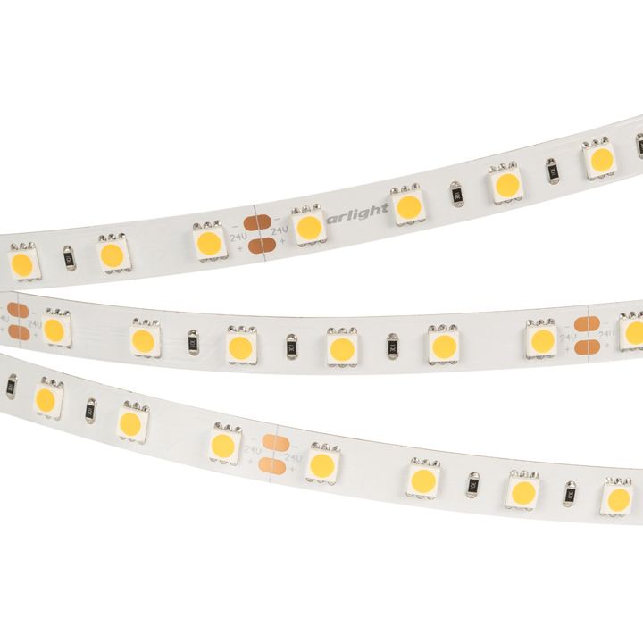 Светодиодная лента Arlight 14,4W/m 60LED/m 5060SMD холодный белый 5M 013757(2)
