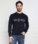 свитер Alexander McQueen - темно-синий(651184 Q1XAY)