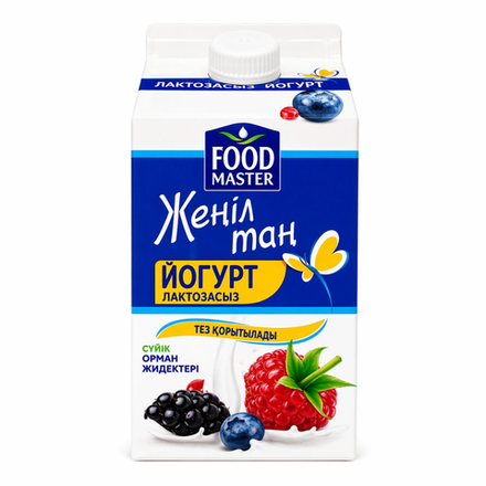 Йогурт Food Master Легкое утро Лесная ягода 450 гр