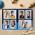 PSD-Шаблон фотокниги "Космос"