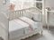 Детское постельное белье STORK BEBE розовый ранфорс deluxe TIVOLYO HOME Турция