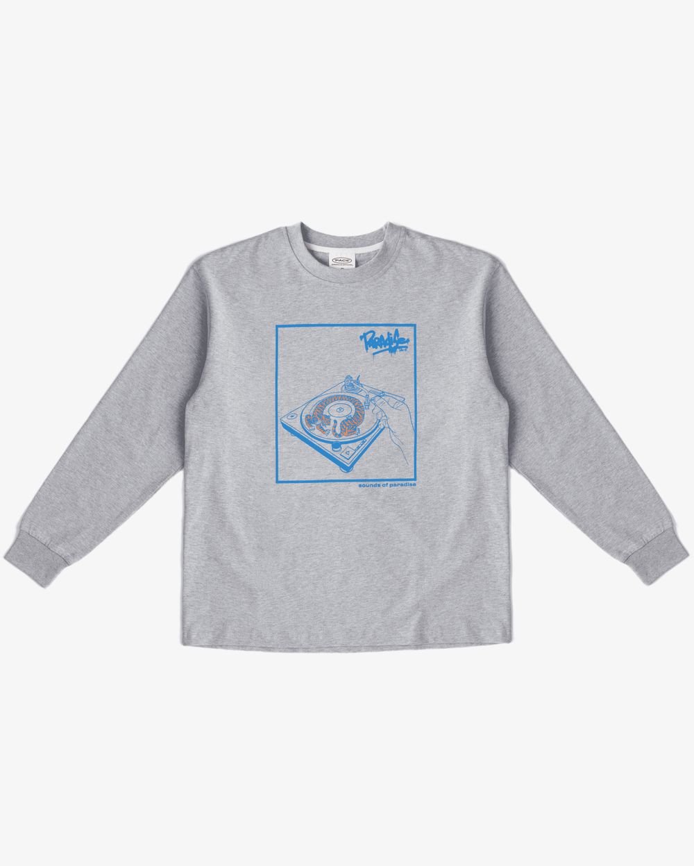 Лонгслив Miracle Apparel Paradise серый