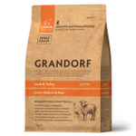 GRANDORF Dog Junior Lamb&Turkey Сухой корм для юниоров с ягнёнком и индейкой, 3 кг