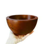 Тарелка-салатница Art of Siberia из сибирского кедра глубокая, 200 мм. T47