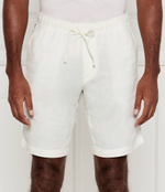 Льняное шорты Harlem Tommy Hilfiger - бежевый(MW0MW34498)