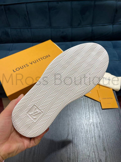 Мужские белые кроссовки Louis Vuitton Nike "Air Force 1"