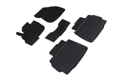 Резиновые коврики с высоким бортом для Ford Mondeo V 2015-2019, Seintex.86446