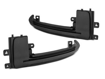 Повторители указателей поворота в зеркала для Audi A3 / A4 / A5 светодиодные динамические темные