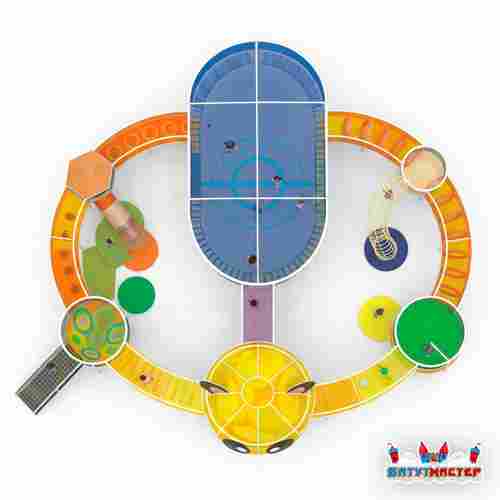 Репсовая башня «Весёлое Приключение», 18×15×8 м