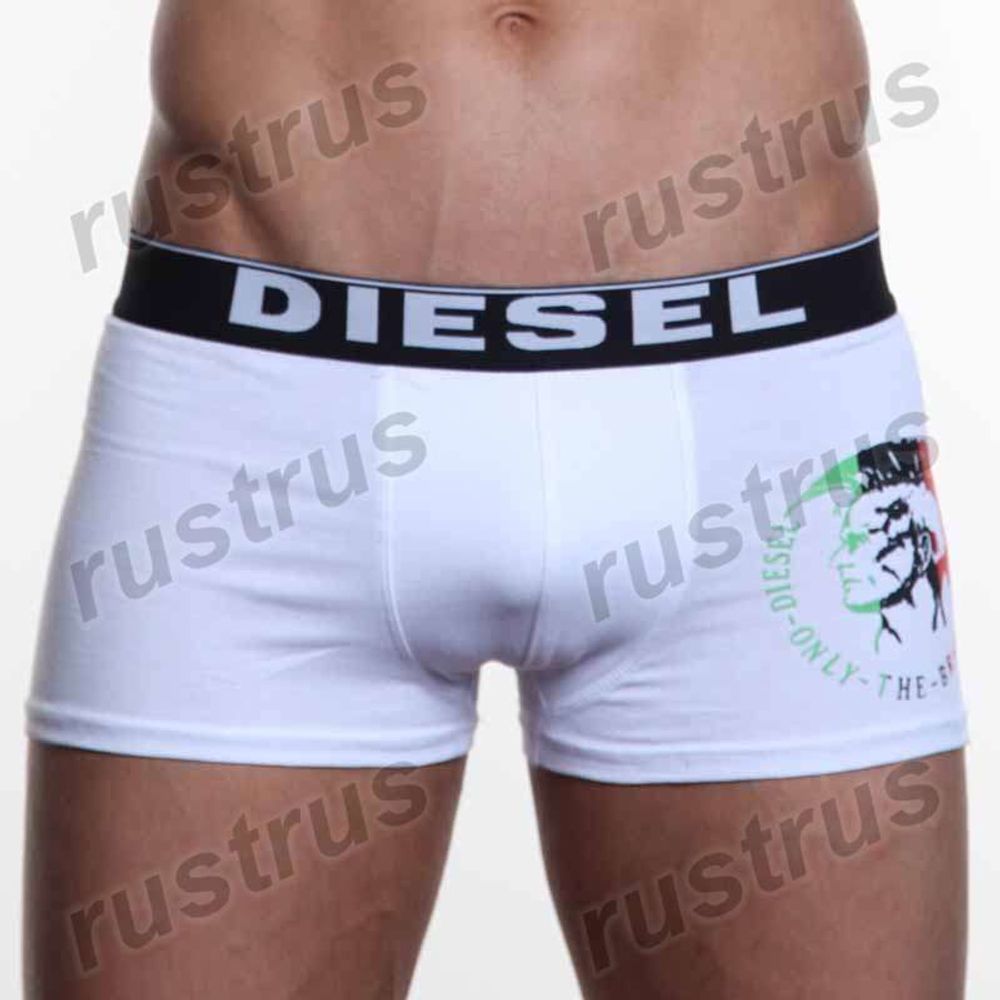 Мужские трусы хипсы белые DIESEL DIS0055