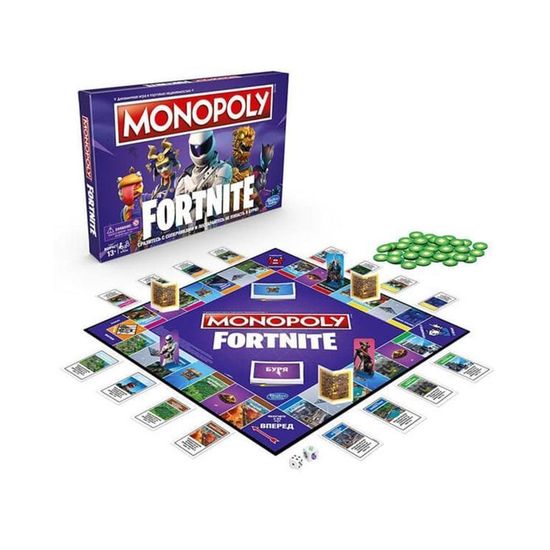 Hasbro игра "Монополия" Фортнайт
