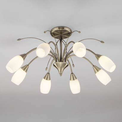 Потолочная люстра 30280/8 античная бронза