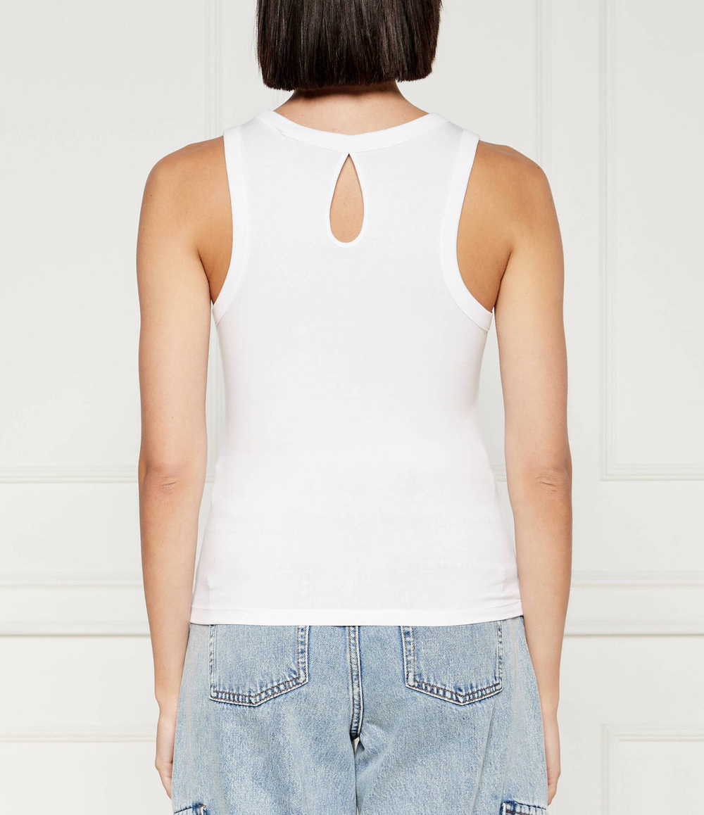 Топ Karl Lagerfeld - белый(245W1702)