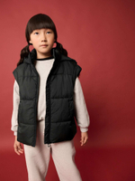 Жилет дутый для девочки Next E25-200, Черный